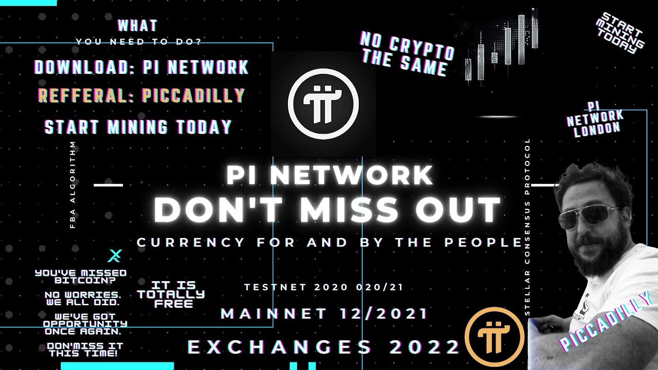 PI Network first, massive, decentralised Crypto