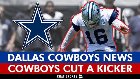 Dallas Cowboys Cut Kicker Tristan Vizcaino