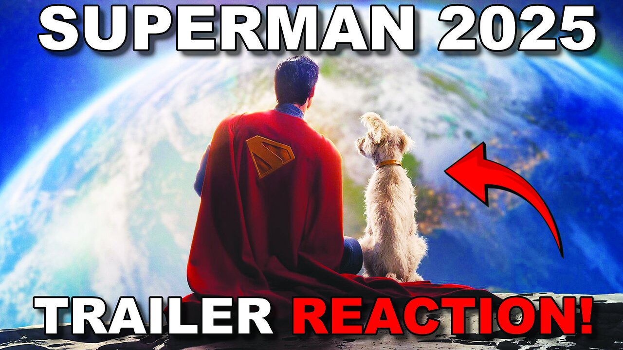 SUPERMAN 2025 Trailer Reaction : This actually looks pretty good!