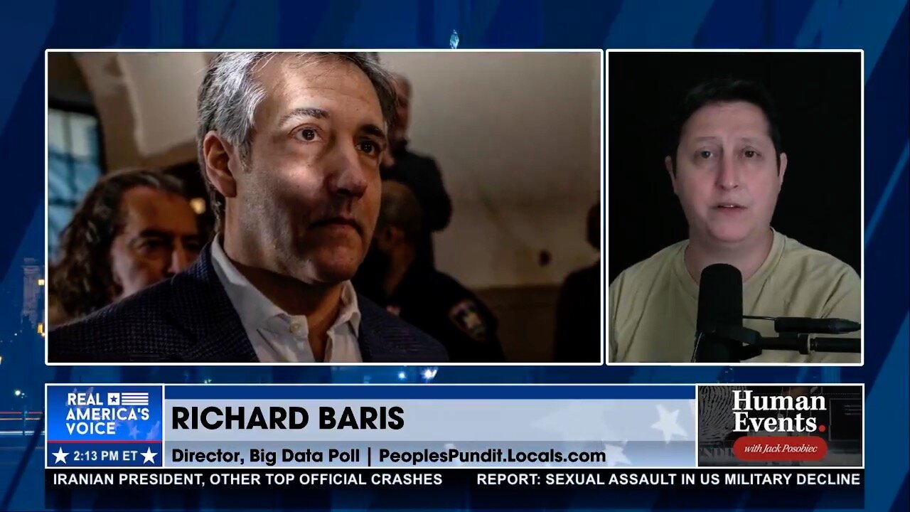 Richard Baris on NY Trump Trial: ‘Michael Cohen has killed this case’