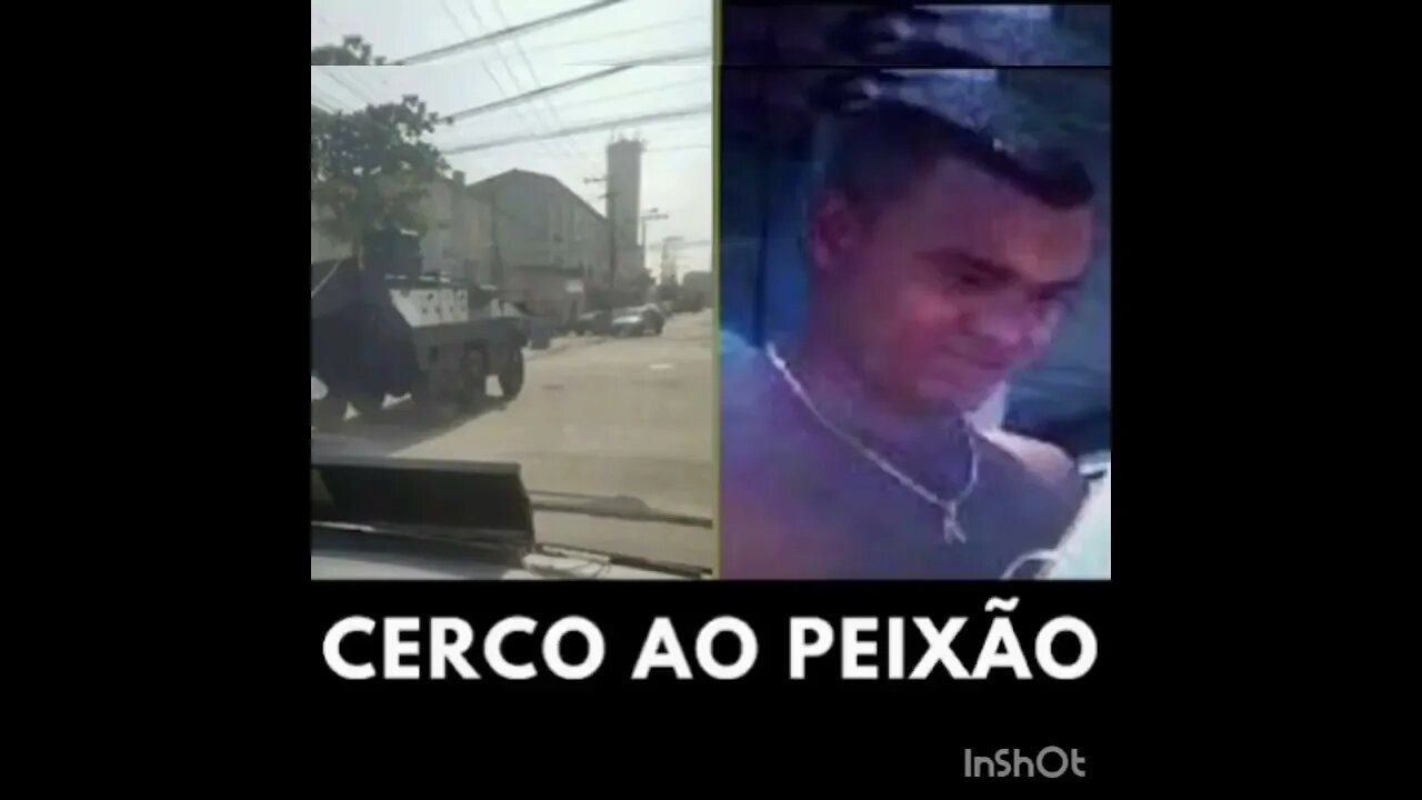 POLÍCIA PM QUASE PEGOU PEIXÃO DINO TCP COMPLEXO DE ISRAEL PARADA DE LUCAS VIGÁRIO GERAL CIDADE ALTA