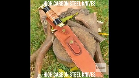 High Carbon Steel Knives #shorts #knife #knives