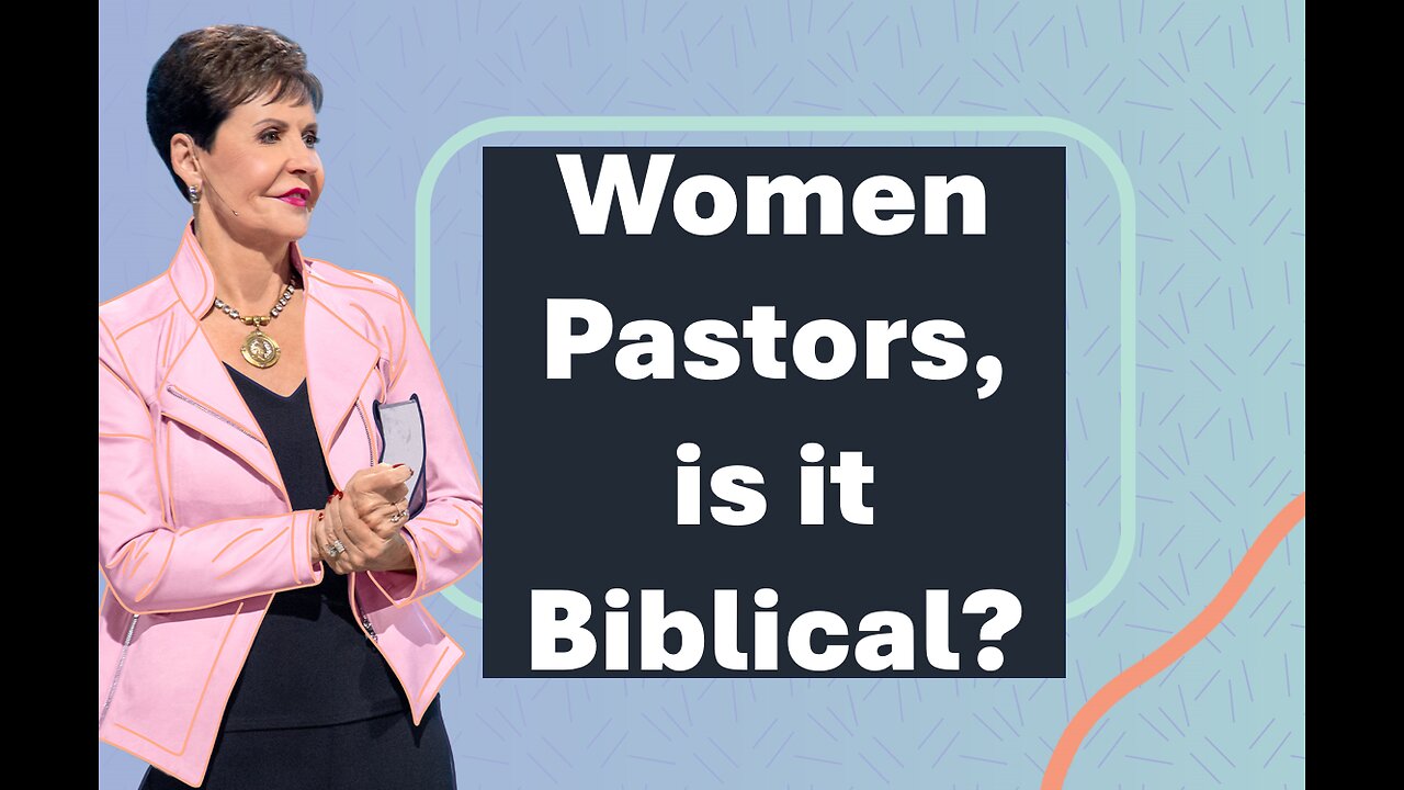 Should Churches Allow Women to be Pastors ? 😠ðŸ˜