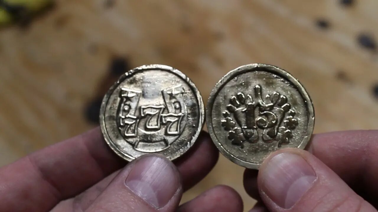 From Plastic to Fantastic! Making a Lucky Coin from a 3D Print!