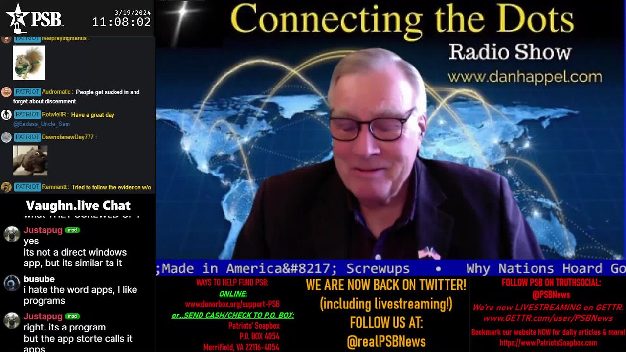 2024-03-19 11:00 EDT - Connecting the Dots: with Dan Happel