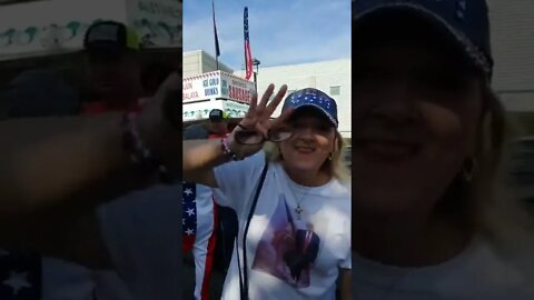 9/3/22 Nancy Drew in PA- Video 2(10am)- T Man Rally