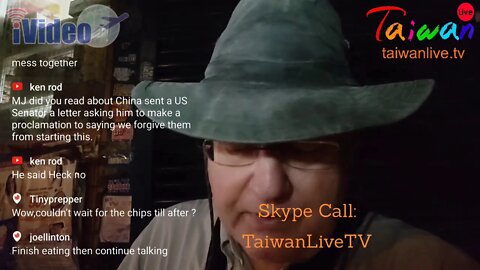 #LateNight with MJ Klein🌙 2020 04/26 #Taiwan No Lockdown! Skype Calls.