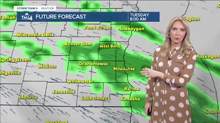 SE Wisconsin Weather: Temps fall into 30s tonight ahead of rainy Tuesday