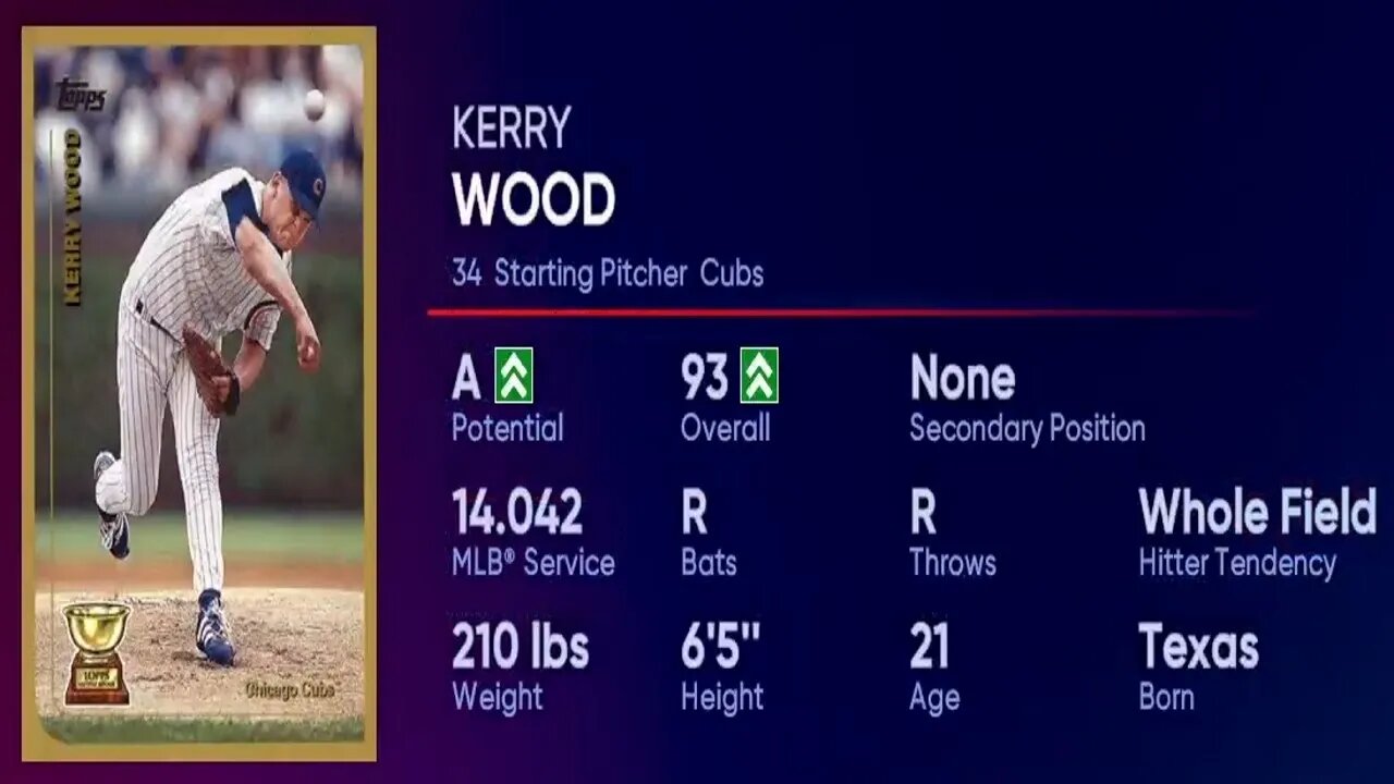 How To Create Kerry Wood Mlb The Show 22