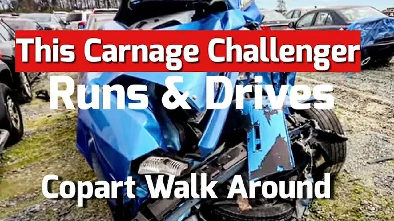 This Carnage Challenger Runs & Drives, Copart Walk Around And Carnage