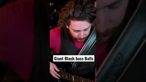 Giant Black bass Ballls | Alpha and Omega - Dark Glass Electronics