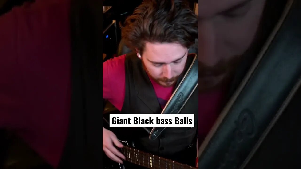 Giant Black bass Ballls | Alpha and Omega - Dark Glass Electronics