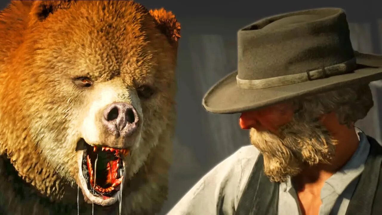 O Urso Dourado Gigante e a Nova Profissão Naturalista - Red Dead Redemption 2