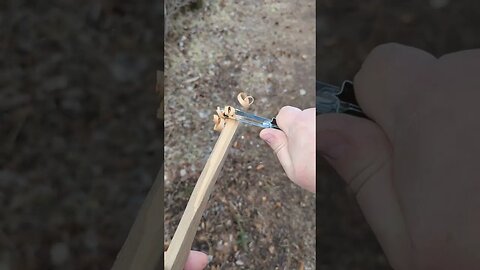 Start a fire with a potato peeler?