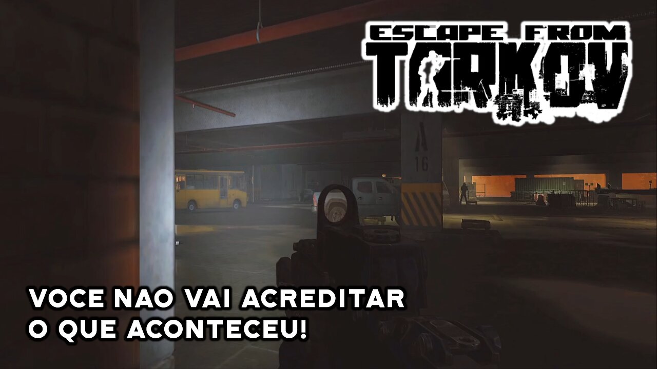 Tarkov - Estacionamento do shopping sem colete e de noite, você não vai acreditar o que aconteceu!