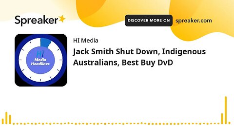 Jack Smith Shut Down, Indigenous Australians, Best Buy DvD