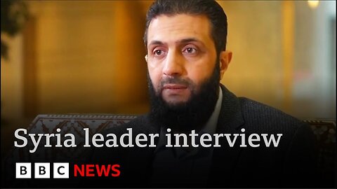 Syria is “not a threat to the world” its new Islamist leader tells BBC | BBC News