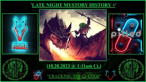 "CRACKING THE Q_CODE" - 'LATE NIGHT MYSTERY HISTORY+'