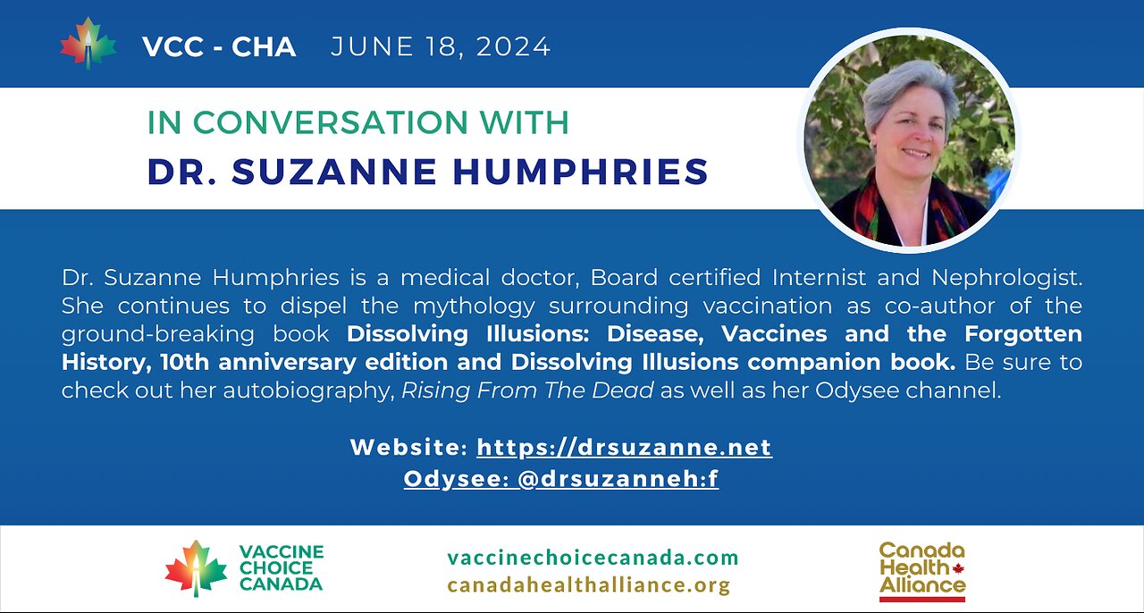 Dr. Suzanne Humphries - Dispelling Myths & Dissolving Illusions