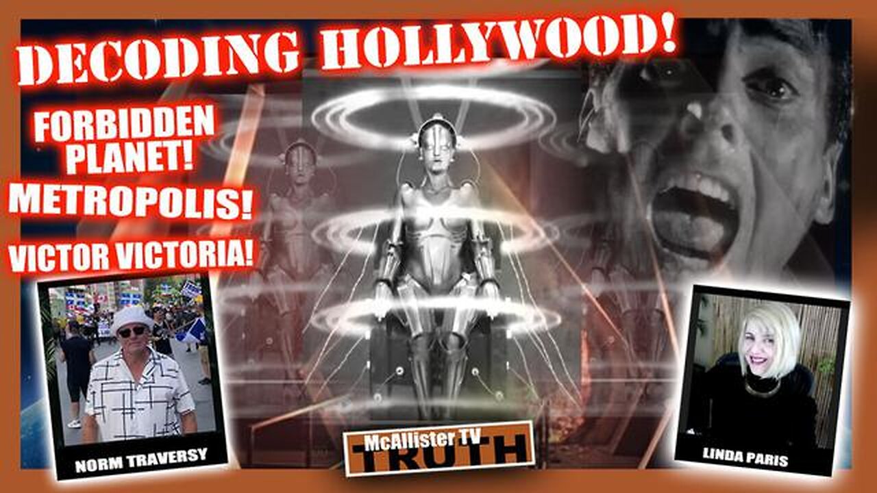 NORM TRAVERSY! ILLUMINATI MOVIE-TALK! METROPOLIS! FORBIDDEN PLANET! THEY'RE SHOWING US!