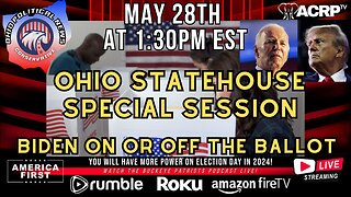 Ohio Statehouse Special Session | Biden On or Off the Ballot