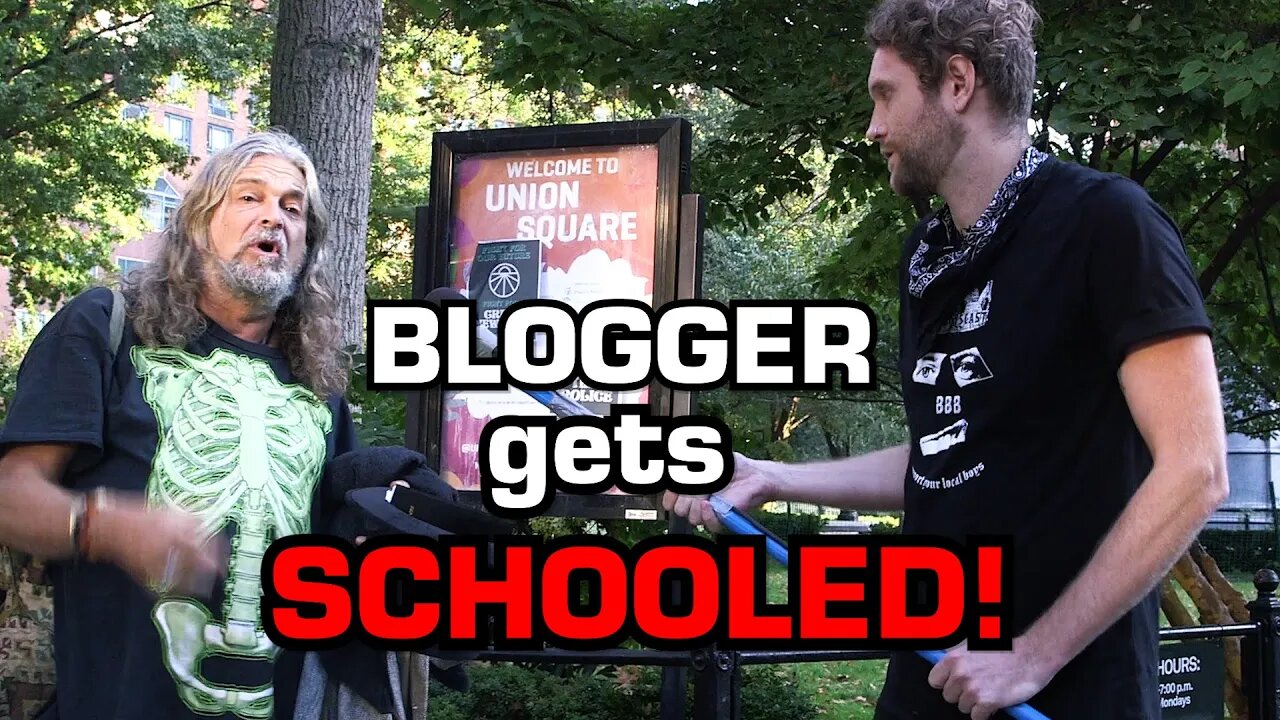 Blogger Get Schooled on Censorship, Gender & Masks.