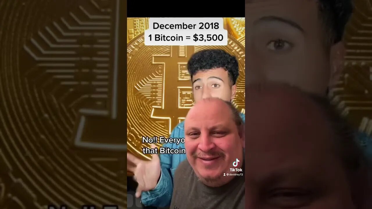 Bitcoin has a history