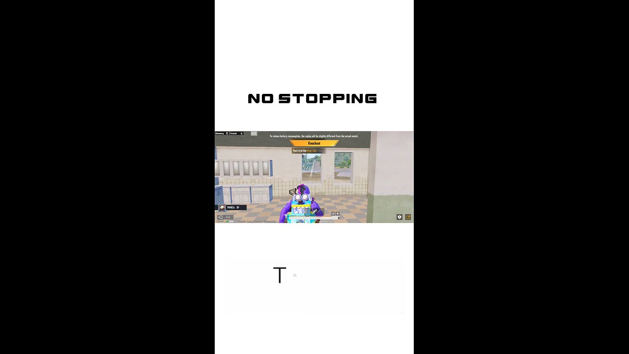 No stopping by!!