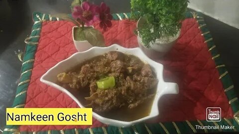 Namkeen Gosht In Urdu Recipe - #AisAll