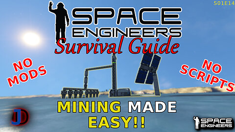 Space Engineers Survival Guide - Auto Miner - s1e14