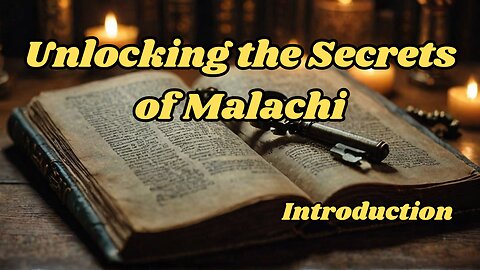 Malachi: God's Wake-Up Call to Spiritual Apathy