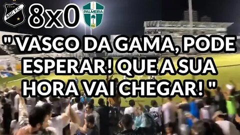 Torcida do ABC provoca o Vasco após vitória