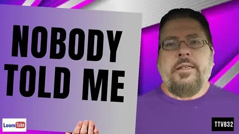 NOBODY TOLD ME - 040220 TTV832