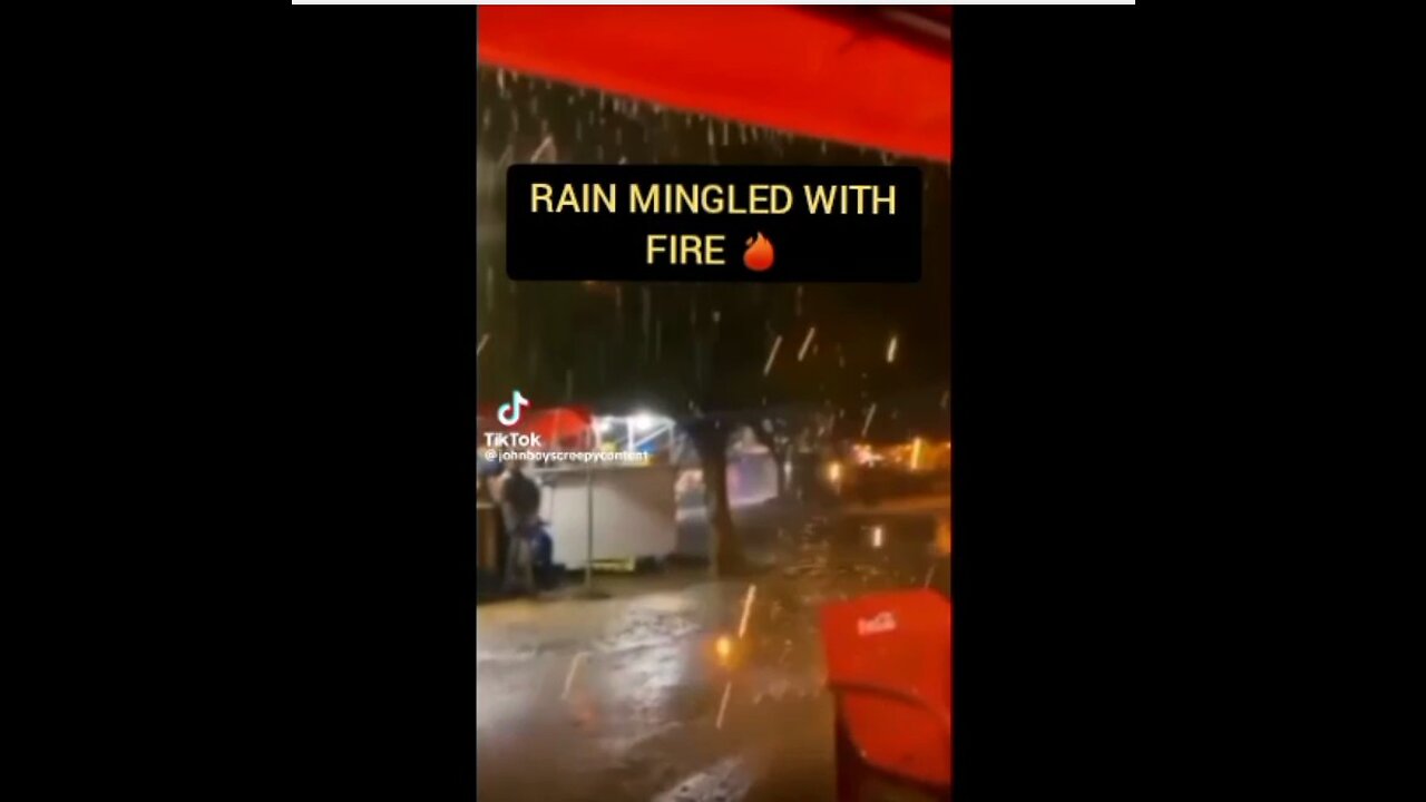 RAIN MINGLED WITH FIRE 🔥