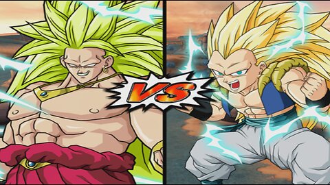 SSJ3 Broly VS SSJ3 Gotenks - DBZ Budokai Tenkaichi 4