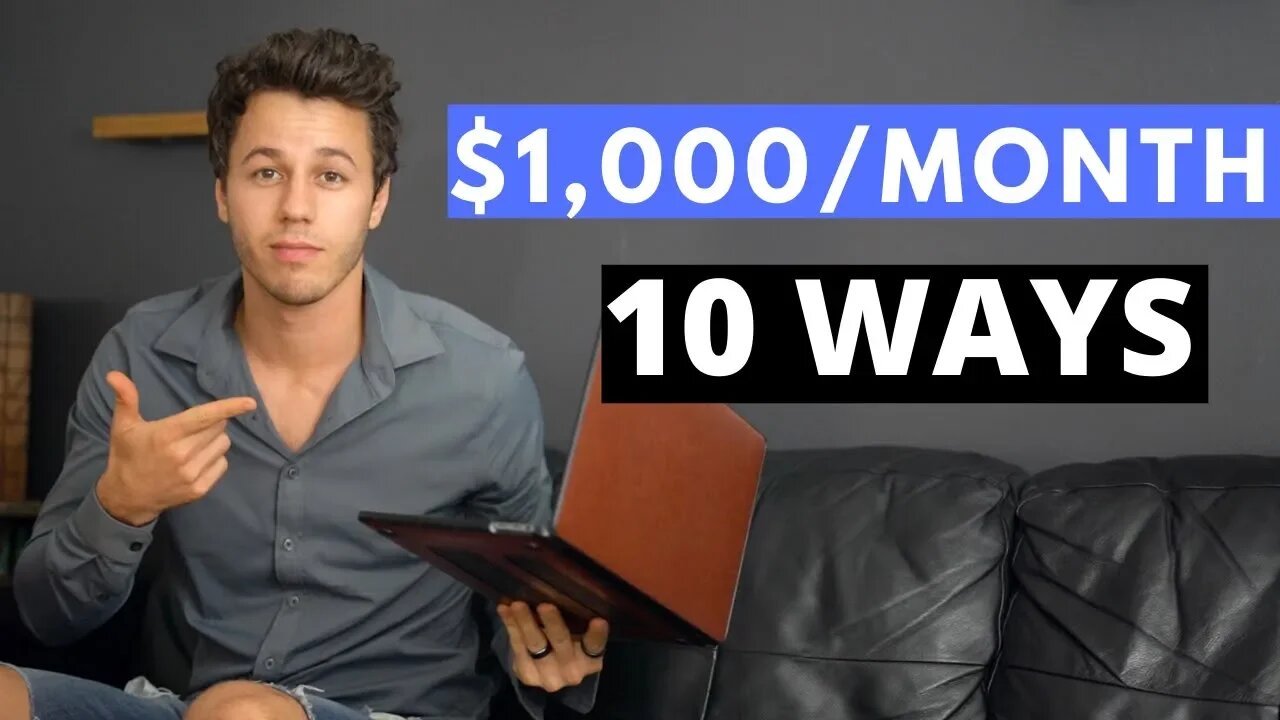 10 Ways To Make $1,000 A Month In 2020