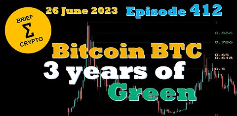 BriefCrypto - BITCOIN LOOKING AT 3 YEARS OF GREEN !