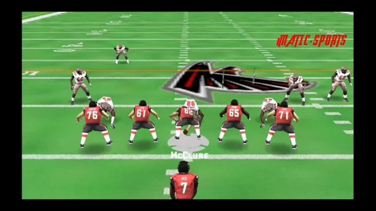 Madden Football 06 Atlanta Franchise Year 1 (Buccaneers At Atlanta) Week 11🤔💯