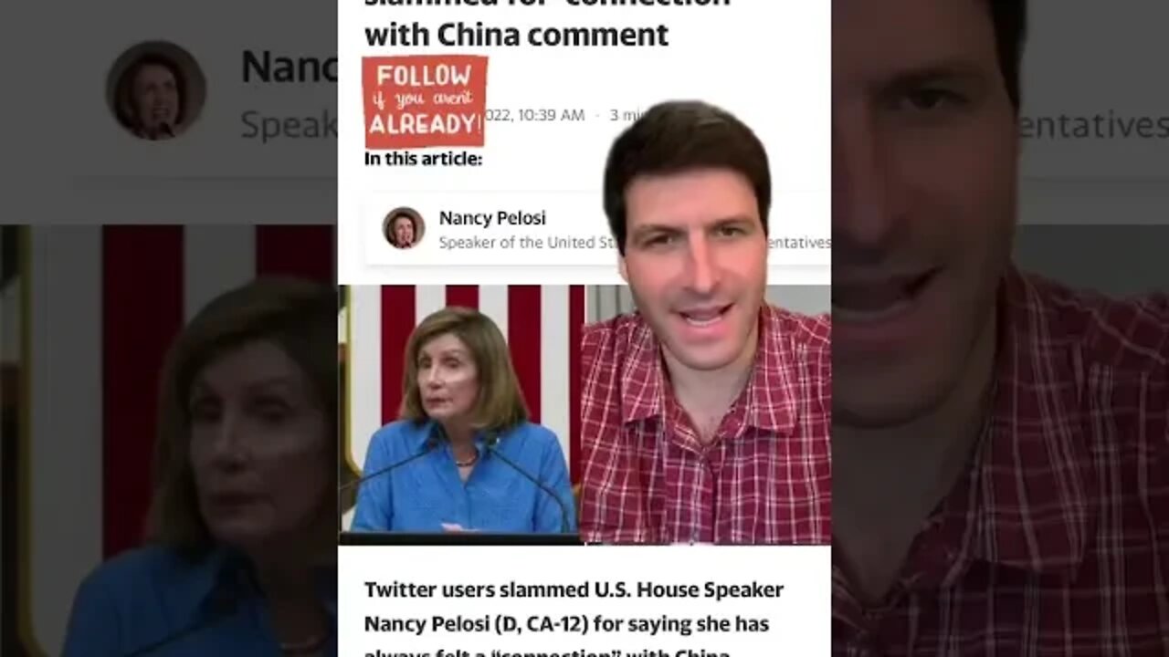 Nancy Pelosi Slammed For Her Comments On China.. She’s Peloison!!