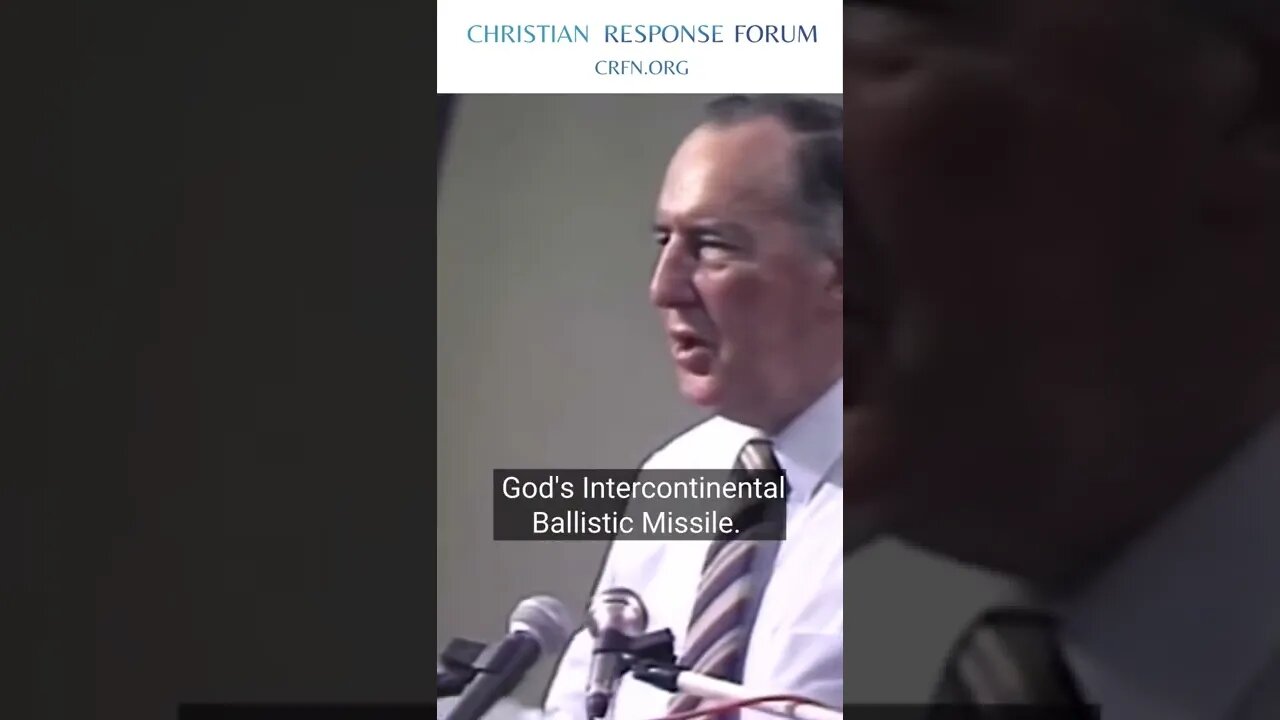 Derek Prince - All Prayer The Weapon to Assail Satan’s Kingdom - Christian Response Forum #shorts