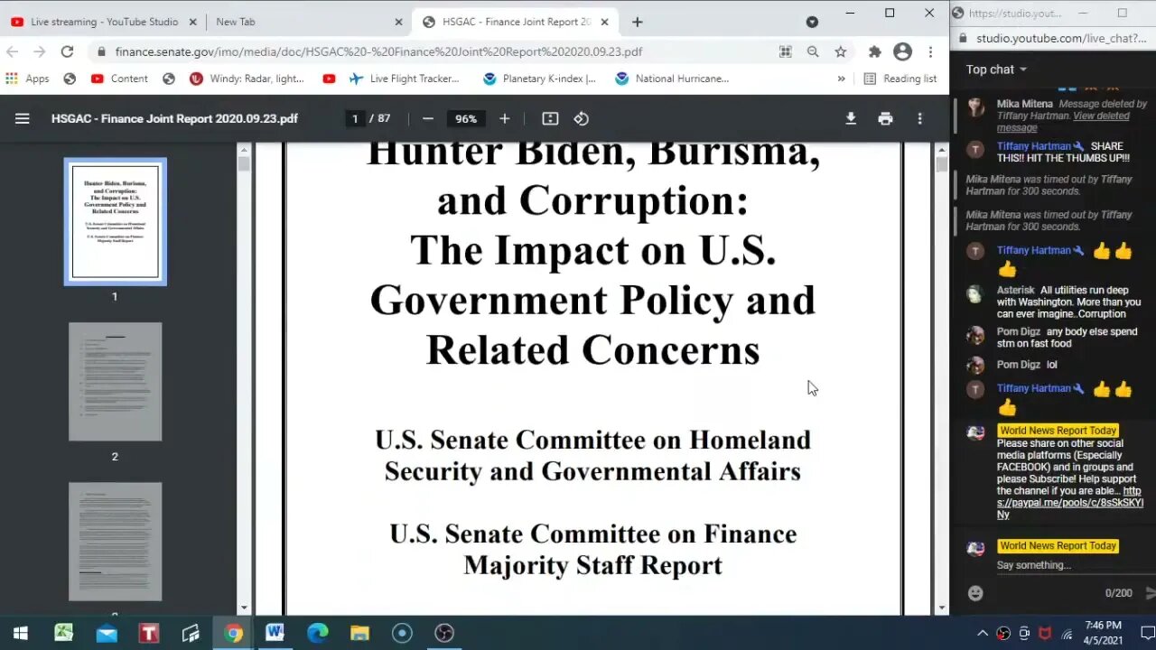 U.S. Senate Report On Hunter Biden 2020! - They All Knew Before The Election!