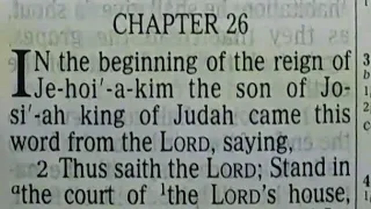 Jeremiah: Chapters 26-29