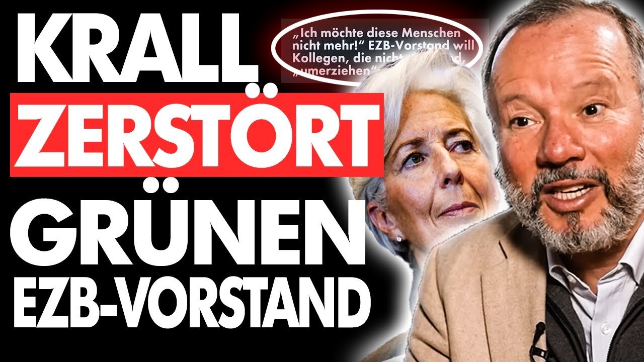 ZERSTÖRT! Markus Krall teilt aus gegen GRÜNEN EZB Vorstand!@60 Sekunden Politik🙈