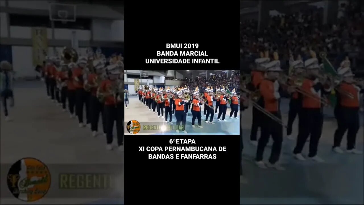 BMUI 2019 - BANDA MARCIAL UNIVERSIDADE INFANTIL - #Shorts