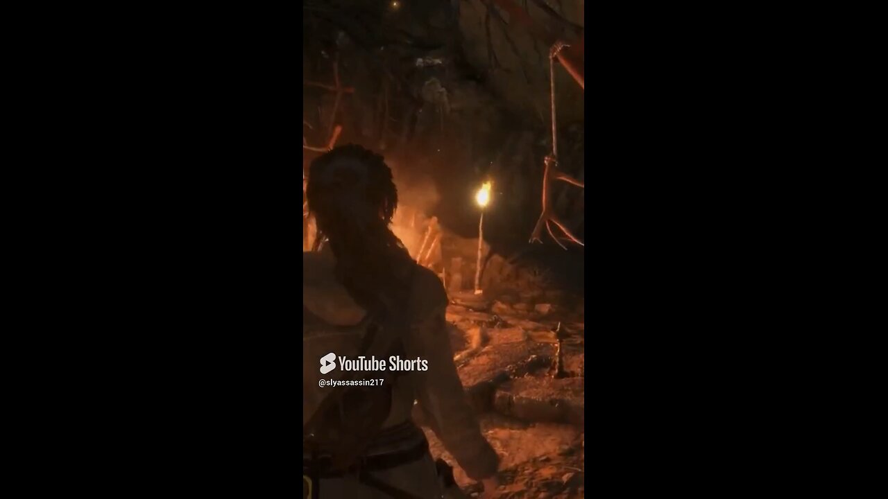 I’m cool on this one. #riseofthetombraider #witchhunt #funnymoments #gaming #shorts