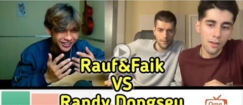 RANDY DONGSEU VS RAUF DAN FAIK SIAPA YANG TERBAIK ??? OME TV SINGING REACTION