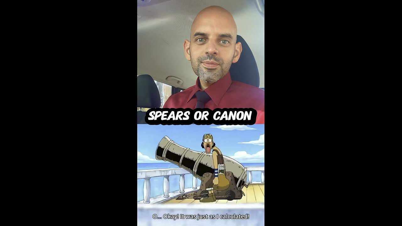 Spears or Canon #onepiece #strawhats #eloyesright #luffy #usopp #alabasta