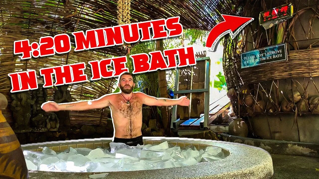 Taking an ICE BATH | Exploring a new Land on Koh Phangan