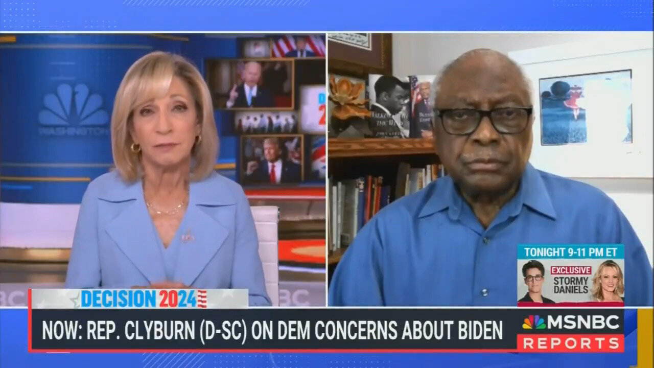 Recent Democrat Kingmaker Rep. Jim Clyburn Indicates Harris Is The Only Replacement For Biden