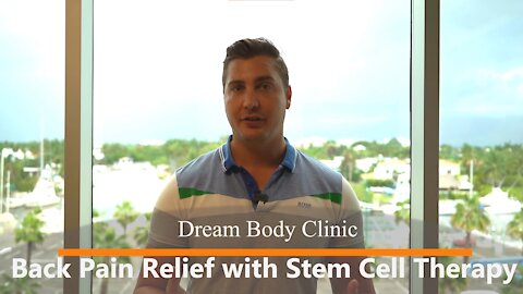 Back Pain Relief with Stem Cell Therapy at Dream Body Clinic